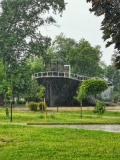 Дунавски парк по време на дъжд