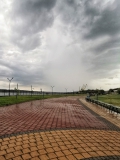 Дунавски парк в облачно време